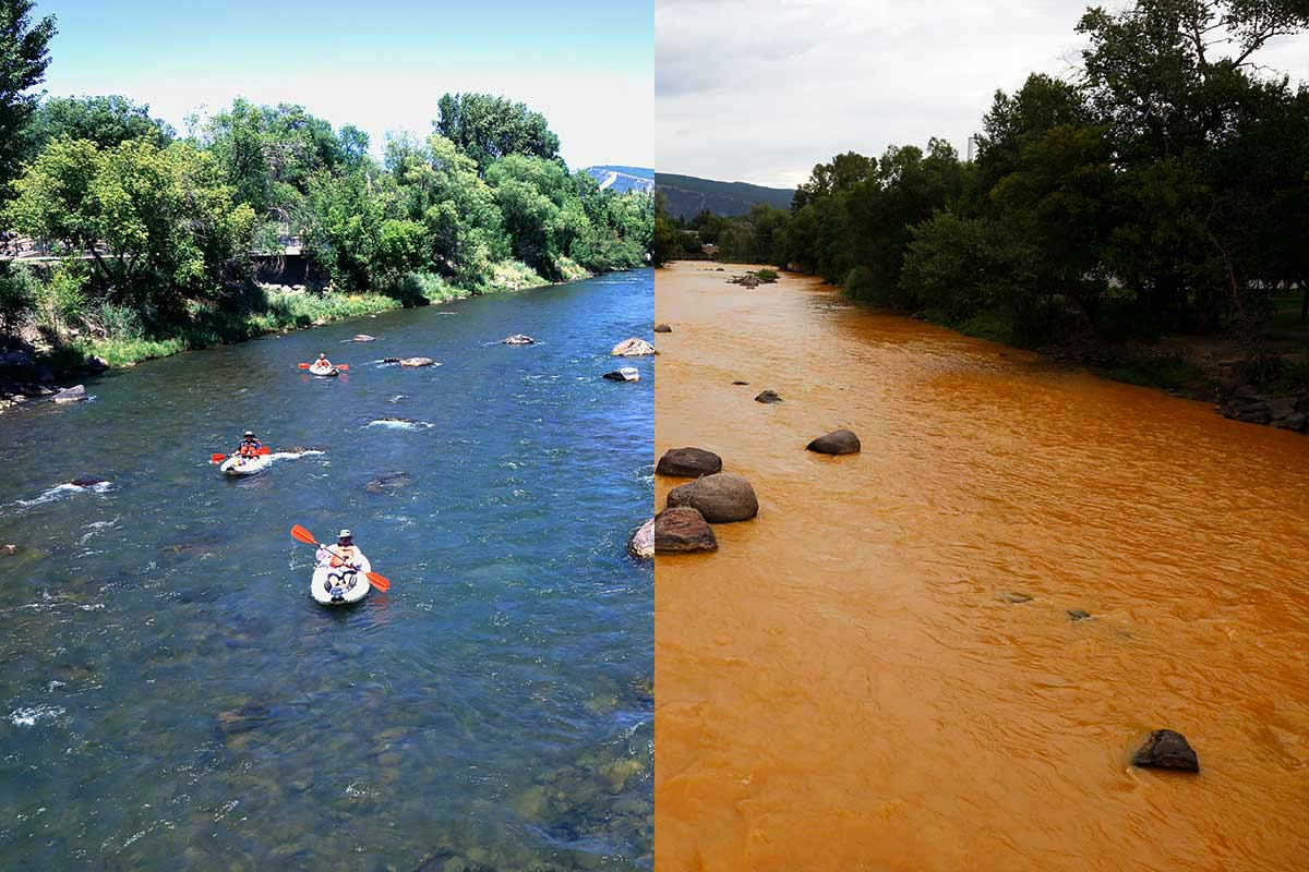 The Animas River spill